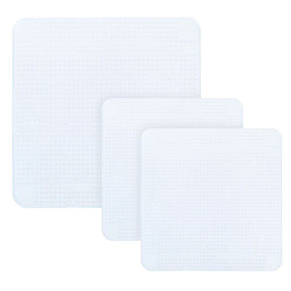 acquista Set di 3 Tappi di silicone riutilizzabili estensibili e sigillanti per alimenti