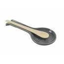 Poggiamestolo "kitchen" 27,8x12,4x3,5 cm in Ceramica VdE Tivoli 1996 Grigio