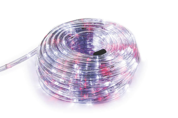 Tubo LED Natalizio 8m Bianco e Rosso 8 Funzioni 147 LED Soriani online