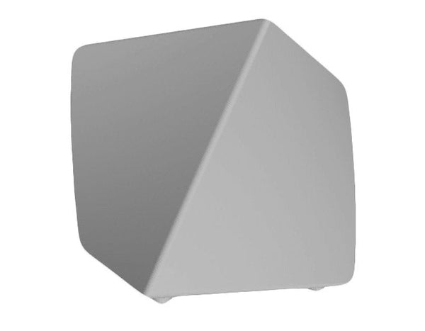 prezzo Vaso 45x45 cm in Resina Arkema Twisty Vase Bianco