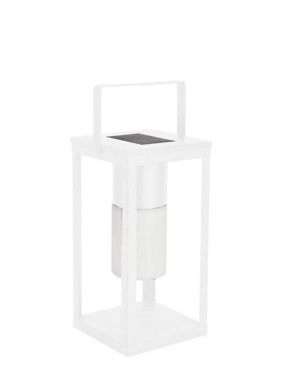 Lampada Lanterna Solare 17x17x38h cm con Manico Bianco online