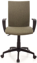 Sedia da Ufficio Operativa in Tessuto Milano Verde