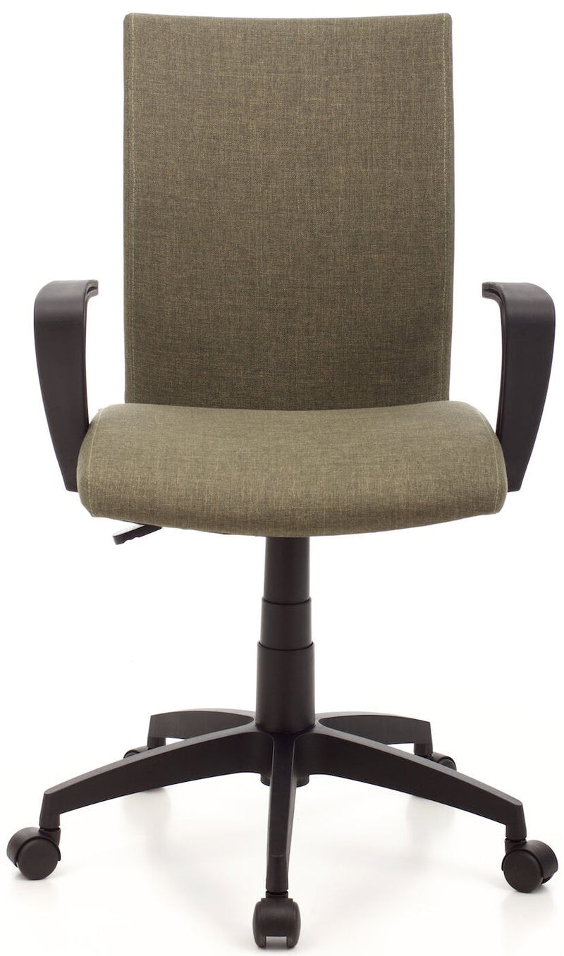 Sedia da Ufficio Operativa in Tessuto Milano Verde