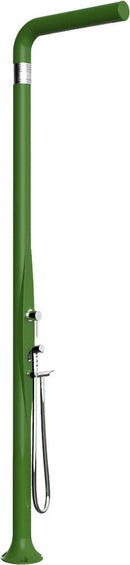 Doccia da Esterno Giardino Miscelatore e Doccetta Mobile Arkema Funny Yang Verde Chiaro
