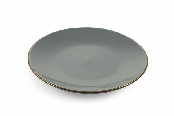 Set 6 Piatti Frutta Ø19,5x2 cm in Gres Villa d'Este Home Tivoli Royal Passion Grigi online