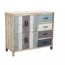 Mobile Edison 100x40x86 h cm in Legno Multicolor