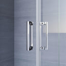 Porta Parete Doccia 1 Anta a Libro in Cristallo Trasparente 6mm H195 Bonussi Lorena Varie Misure