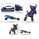 Passeggino Leggero per Bambini Trupia Big Grigio