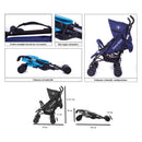 Passeggino Leggero per Bambini Trupia Big Blu