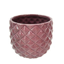 Set 2 Contenitori Decorativo Ø 154 H 12,5 cm Rombi