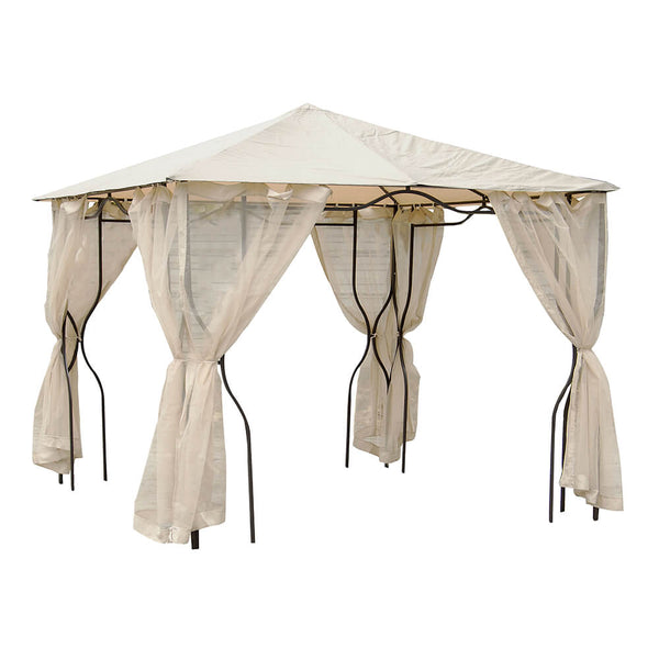 acquista Gazebo da Giardino in Acciaio con Zanzariera 3x3m Colorado