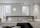  Tavolo Allungabile 200-460x90x77 cm Flame Premium Noce Telaio Antracite