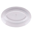 Piatto da Portata 47x34x10 cm  in Ceramica VdE Tivoli 1996 Face to grey 