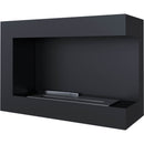 Camino a Bioetanolo da Incasso 70x48 cm Flig Tampa Nero Angolo a Destra