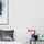 Lampa a morsetto da Interno  E14 in Plastica Multicolore