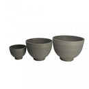 Vaso Grande Narciso Ø45x32 cm in Fibra sintetica Antracite