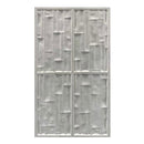 Set 12 Pannelli Decorativi Area 8,6 mq 120x60x2,5 cm Rivestimento Murale Effetto Mattoni in Pietra 3D in PU Greige Tortora