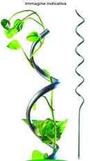 Set 10 Sostegni Tutori a Spirale per Piante Pomodori 180 cm in Acciaio Agrati