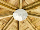 Gazebo da Giardino 3,15x3,15m in Legno Stromboli