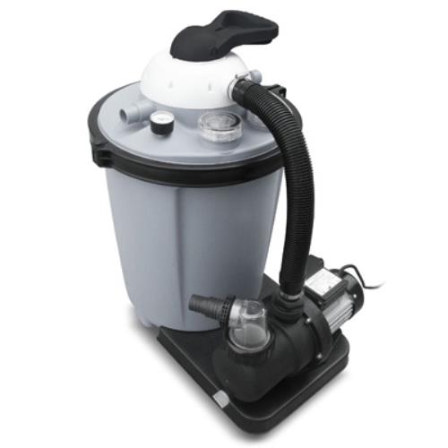 Set Pompa di Filtraggio Alba per Piscine con Connettori 32 e 38 Mm Serbatoio per Sabbia Silica 9500 Lt/H online
