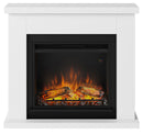Camino Elettrico da Pavimento Effetto Fiamma 1500W Tagu Frode Bianco