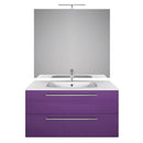 Mobile da Bagno sospeso Samoa 10 Laccato Lilla TFT