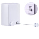 Corda stendibiancheria estendibile fino a 4m in acciaio inossidabile