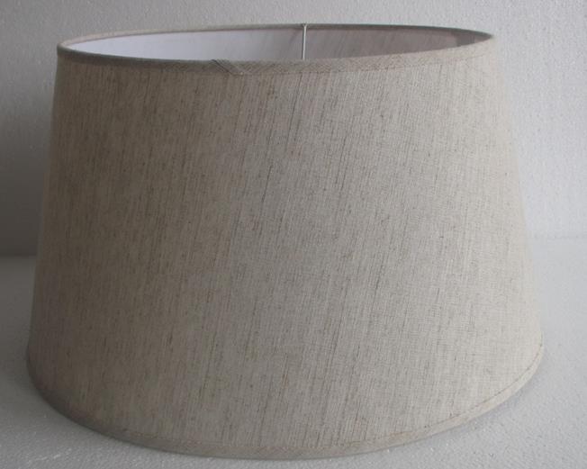 Cappello lampada beige cm Ø45xh26