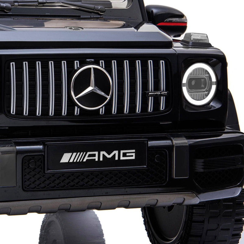 Macchina Elettrica per Bambini 12V con Licenza Mercedes G63 AMG Big Fuoristrada Nera