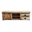 Mobile TV Zachery 180x45x55 h cm in Legno Marrone