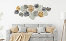 Pannello Gery 142x5,5x62 cm in Ferro Multicolor