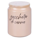 Set 4 Barattoli Cacao Zucchero Caffè Orzo 900 ml in Gres VdE Tivoli 1996 Shades of chocolate