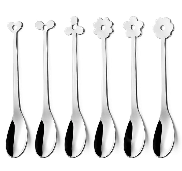 Set di Cucchiaini Espresso 6 Pezzi in Acciaio Eme Cadeau prezzo