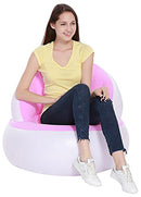 Pouf Poltrona Gonfiabile Floccato 93x85x74cm Jilong Easigo Armchair Rosa