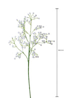 Set 12 Rami Artificiali di Gypsophila H 62 cm