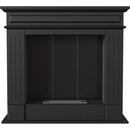 Camino a Bioetanolo da Pavimento 95x28x87 cm Flig San Diego Light Nero