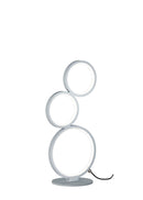 Lampada tavolo da Interno a LED in Metallo Silver