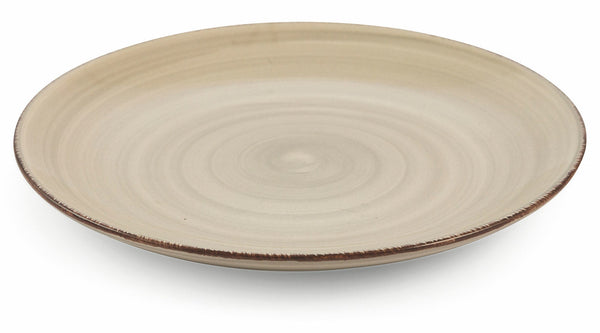 Set 6 Piatti Frutta Ø20x2,5 cm in Gres Villa d'Este Home Tivoli New Baita Grigio prezzo