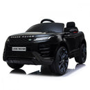 Macchina Elettrica per Bambini 12V con Licenza Land Rover Evoque Nera