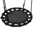 Altalena a Nido da Giardino per Bambini Nero Diametro 60 cm 