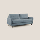 Divano Letto 2 Posti 168x97x96 cm in Tessuto Carta Da Zucchero