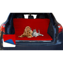 Salvabaule Auto per Cani Gatti Doubleface rosso/royal