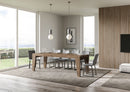 Tavolo Allungabile 140/244x90x77 cm Naxy Premium Noce
