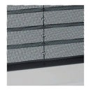 Zanzariera a Plisse per Finestra 160x160 cm Riducibile Bianca