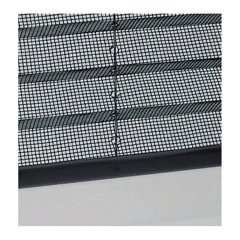 Zanzariera a Plisse per Finestra 135x160 cm Riducibile Bronzo