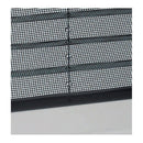 Zanzariera a Plisse per Finestra 85x160 cm Riducibile Bianca