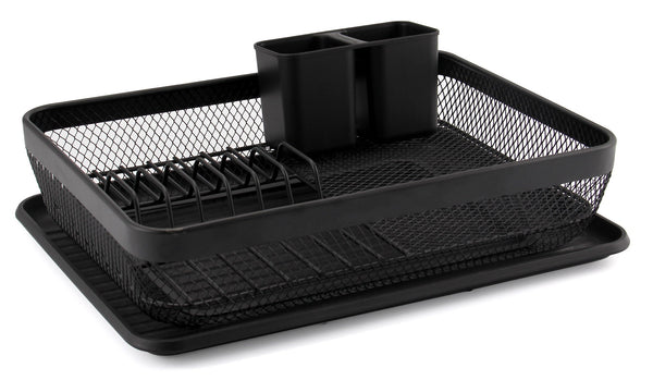 Scolapiatti e Posate 46x29x14 cm Collection Nero online