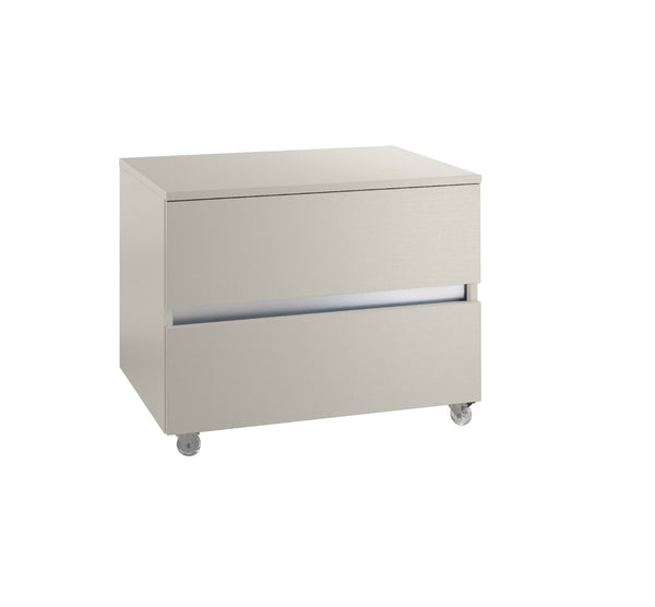 online Mobile Cassettiera 2 Cassetti Soft Close in Legno in Melaminico 70x52x57cm TFT Bali Corda