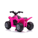Quad Elettrico per Bambini Licenza Ufficiale Honda TRX 250X Luci LED e Bluetooth Rosa