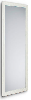 Specchio da Parete 50x150x3 cm in Legno Tanja Bianco